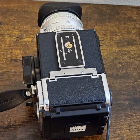 FILM TESTED Hasselblad 2000 fc/m medium format camera w/ 80mm f2.8 lens & finder - Picture 6 of 13